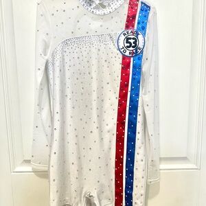 Kids One Piece with Red and Blue Stripes